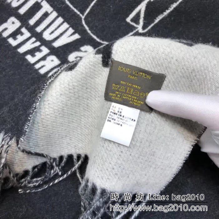 路易威登LV單款單色原單正品vivienne city 圍巾 LLWJ6081